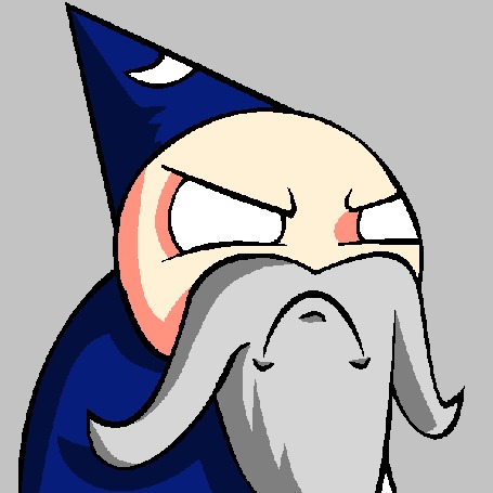 Анимация Сердитый волшебник, by TheFlippmeister