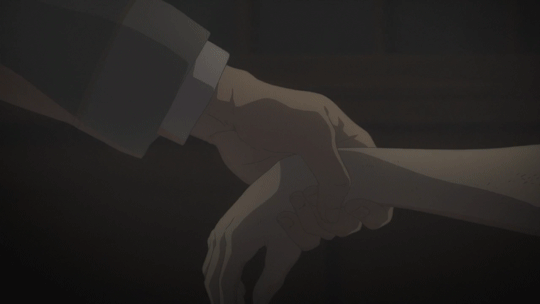 Анимация Вайолет Эвергарден / Violet Evergarden и Гилберт Бугенвиллея / Gilbert Bougainvillea из аниме Вайолет Эвергарден / Violet Evergarden, гифка Вайолет Эвергарден / Violet Evergarden и Гилберт Бугенвиллея / Gilbert Bougainvillea из аниме Вайолет Эвергарден / Violet Evergarden