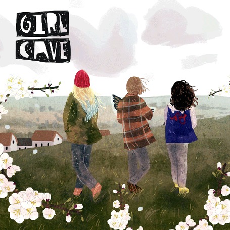 Анимация Девушки смотрят на облака (Girl cave), by Lara Paulussen