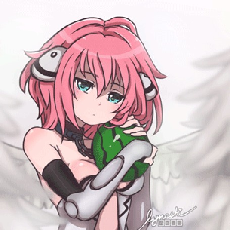 Анимация Ikaros / Икар из аниме Sora no Otoshimono / Утраченное небесами, by LYNASHEET