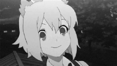 Анимация Ao Nanami / Ао Нанами из аниме Yozakura Quartet / Вишневый квартет