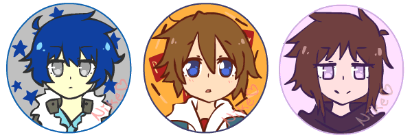 Анимация Чибики на белом фоне, by CuteNikeChan, гифка Чибики на белом фоне, by CuteNikeChan