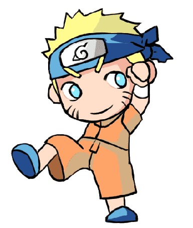 Анимация Uzumaki Naruto / Наруто Узумаки из аниме Naruto Наруто