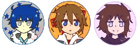 Анимация Чибики на белом фоне, by CuteNikeChan