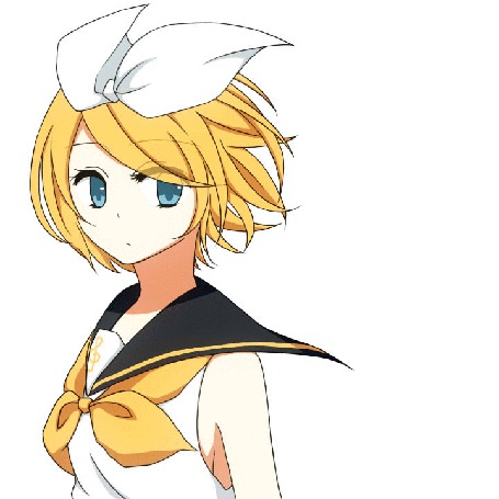 Анимация Vocaloid Kagamine Rin / Вокалоид Кагамине Рин