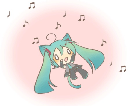 Анимация Vocaloid Hatsune Miku / Вокалоид Хацунэ Мику