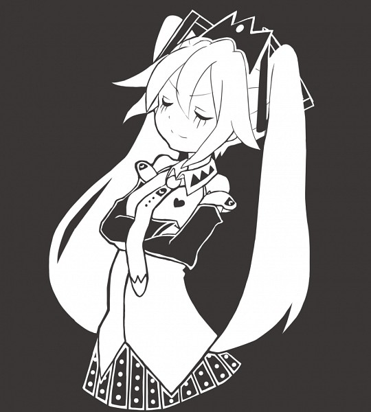 Анимация Vocaloid Hatsune Miku Black / Вокалоид Хацунэ Мику Черный, гифка Vocaloid Hatsune Miku Black / Вокалоид Хацунэ Мику Черный
