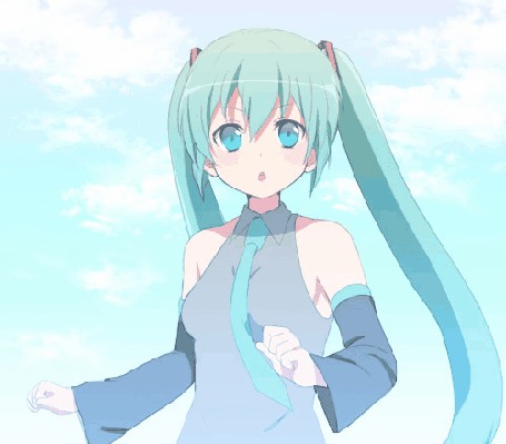 Анимация Vocaloid Hatsune Miku / Вокалоид Хацунэ Мику