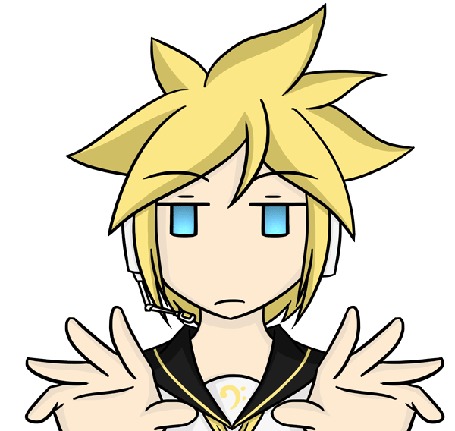 Анимация Vocaloid Kagamine Len / Вокалоид Кагамине Лен