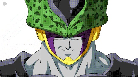 Анимация Cell / Целл из аниме Dragon Ball Z / Драконий жемчуг Зет, by bocodamondo
