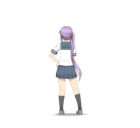 Анимация Akebono / Акэбоно из аниме Kantai Collection / Флотская коллекция