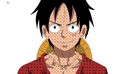 Анимация Monkey D. Luffy / Монки Д. Луффи из аниме One Piece / Ван Пис, by bocodamondo