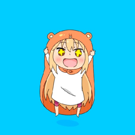 Анимация Doma Umaru / Дома Умару из аниме Himouto! Umaru-chan / Двуличная сестренка Умару-чан!
