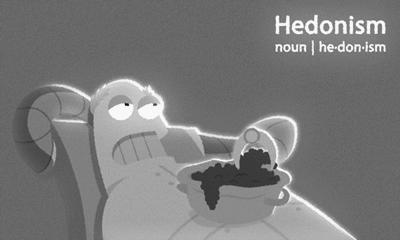 Анимация Hedonism из мультсериала Futurama / Футурама, by Blue-Staple-Studios, гифка Hedonism из мультсериала Futurama / Футурама, by Blue-Staple-Studios