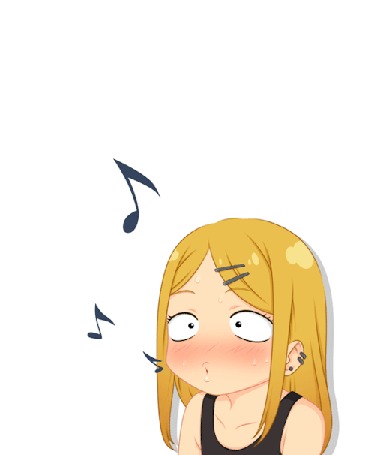 Анимация Saya Endou / Сая Эндо из аниме Dagashi Kashi / Магазинчик сладостей
