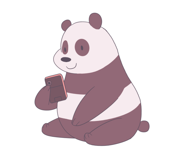 Анимация Panda / Панда из мультсериала We Bare Bears / Вся правда о медведях, гифка Panda / Панда из мультсериала We Bare Bears / Вся правда о медведях