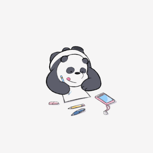 Анимация Panda / Панда из мультсериала We Bare Bears / Вся правда о медведях, гифка Panda / Панда из мультсериала We Bare Bears / Вся правда о медведях