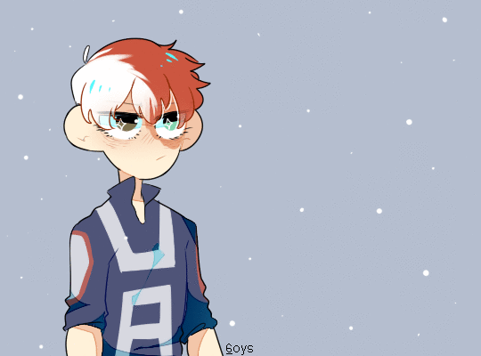 Анимация Shouto Todoroki / Шото Тодороки из аниме Boku no Hero Academia / Моя геройская академия, by 6oys, гифка Shouto Todoroki / Шото Тодороки из аниме Boku no Hero Academia / Моя геройская академия, by 6oys