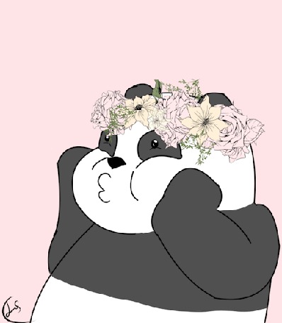 Анимация Panda / Панда из мультсериала We Bare Bears / Вся правда о медведях