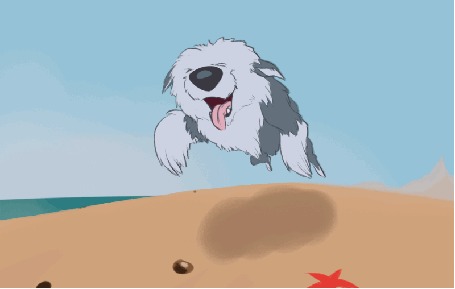 Анимация Max / Макс из мультсериала The Little Mermaid / Русалочка, by flaerty