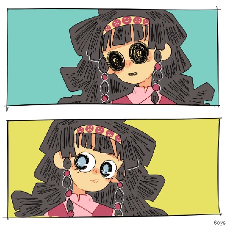 Анимация Alluka Zoldyck / Аллука Золдик из аниме Hunter x Hunter / Охотник х Охотник, by 6oys