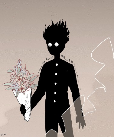 Анимация Shigeo Kageyama / Шигэо Кагэяма из аниме Mob Psycho 100 / Моб Психо 100, by 6oys