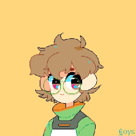 Анимация Pidge Gunderson / Пидж Гандерсон из мульсериала Voltron: Legendary Defender / Вольтрон: Легендарный защитник, by 6oys