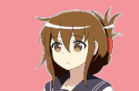 Анимация Inazuma / Инадзума из аниме Kantai Collection: KanColle / Флотская коллекция