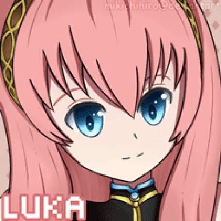 Анимация Vocaloid Luka Megurine / Вокалоид Лука Мэгуринэ, by mikichihiro