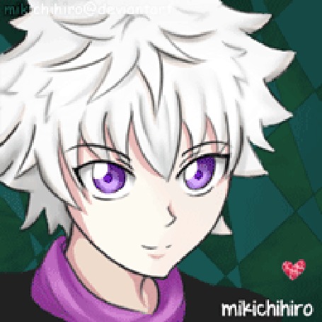 Анимация Killua Zoldyck / Киллуа Золдик из аниме Hunter x Hunter / Охотник х Охотник, by mikichihiro