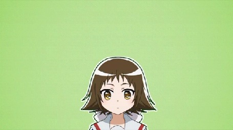 Анимация Mashiro Mitsumine / Маширо Мицуминэ из аниме Mikakunin de Shinkoukei / Помолвлена с незнакомцем