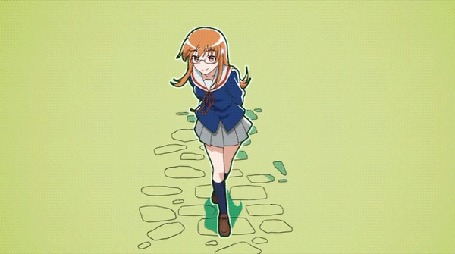 Анимация Benio Yonomori / Бэнио Йономори из аниме Mikakunin de Shinkoukei / Помолвлена с незнакомцем