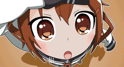 Анимация Inazuma / Инадзума из аниме Kantai Collection: KanColle / Флотская коллекция, гифка Inazuma / Инадзума из аниме Kantai Collection: KanColle / Флотская коллекция