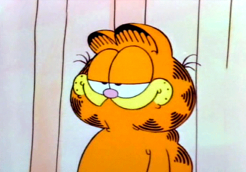 Анимация Кот Garfield / Гарфилд из одноименного мультфильма, гифка Кот Garfield / Гарфилд из одноименного мультфильма