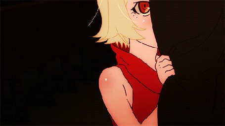 Анимация Oshino Shinobu / Осино Синобу из аниме Kizumonogatari / Истории ран
