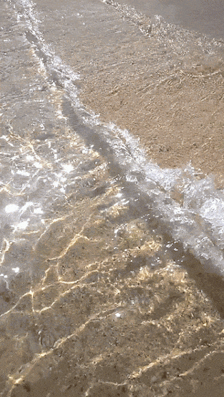 Анимация Прозрачная морская вода, гифка Прозрачная морская вода