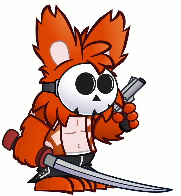Анимация Чудик на белом фоне, by Toxicoow, гифка Чудик на белом фоне, by Toxicoow
