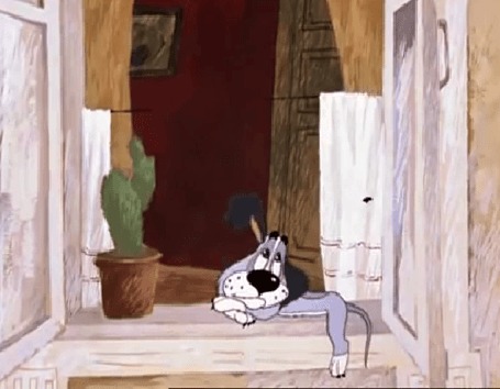 Анимация Кадр из мультфильма Бобик в гостях у Барбоса