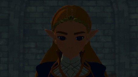 Анимация Принцесса Zelda / Зельда из серии игр The Legend of Zelda