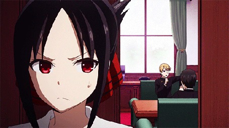Анимация Кагуя Синомия / Kaguya Shinomiya из аниме Госпожа Кагуя: в любви как на войне / Kaguya-sama wa Kokurasetai: Tensai-tachi no Renai Zunousen