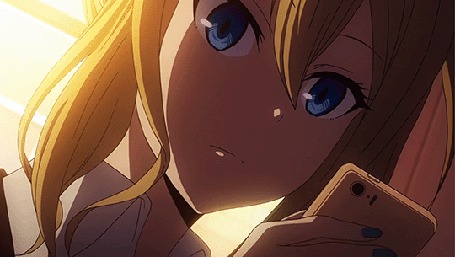 Анимация Kaguya-Sama из аниме Kaguya-Sama wa Kokurasetai