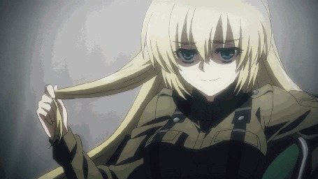 Анимация Персонаж Lise Hohenstein / Лиза Хохенштайн, аниме Schwarzesmarken / Черные метки, by GifInterest