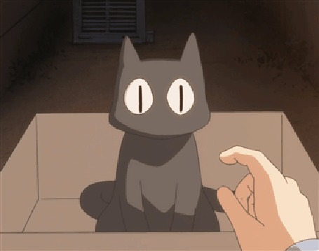 Анимация Сакамото / Sakamoto из аниме Мелочи жизни / Nichijou