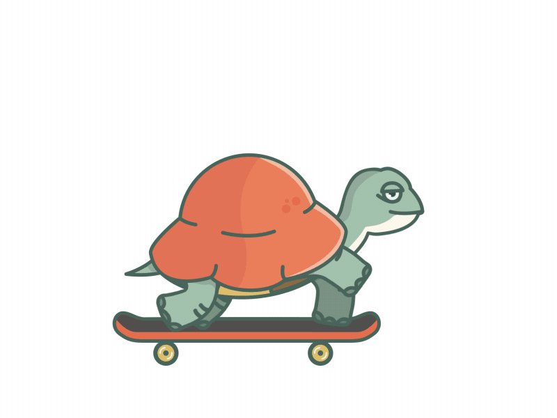 Черепаха медленно ползет. Черепаха анимация. Черепаха на скейте. Черепаха гиф. Анимированная черепашка.