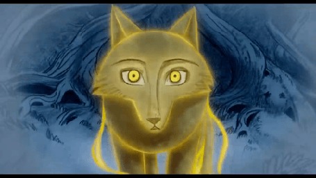 Анимация Волк из мультфильма Wolfwalkers / волкодавы