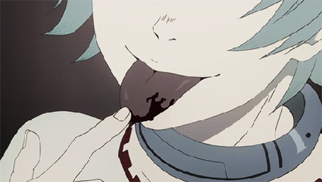 Анимация Тото Сакигами / Toto Sakigami из аниме Страна чудес смертников / Deadman Wonderland