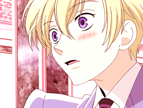 Анимация Парень с краснеющим лицом, аниме Ouran High School Host Club, гифка Парень с краснеющим лицом, аниме Ouran High School Host Club