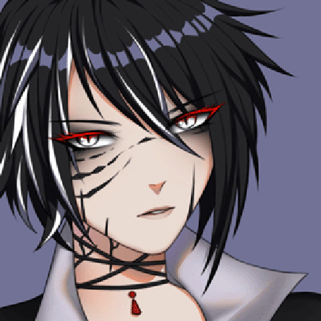 Анимация Темноволосый парень с пистолетом