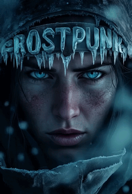 Анимация Девушка, тепло одетая, с намерзшем словом frostpunk / морозный панк (словообразование как в аналогах стимпанк, паропанк и т. д.) в снегопад что-то говорит, гифка Девушка, тепло одетая, с намерзшем словом frostpunk / морозный панк (словообразование как в аналогах стимпанк, паропанк и т. д.) в снегопад что-то говорит