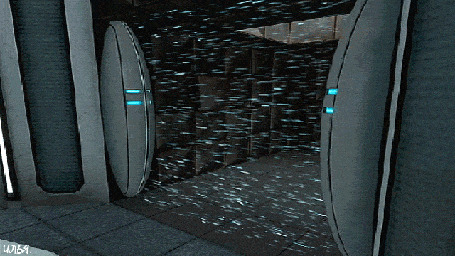 Анимация Поле анти-экспроприации из игры Portal 2007 года